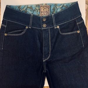 Rich and Skinny Dark Wash Bootcut Jeans Sz 27